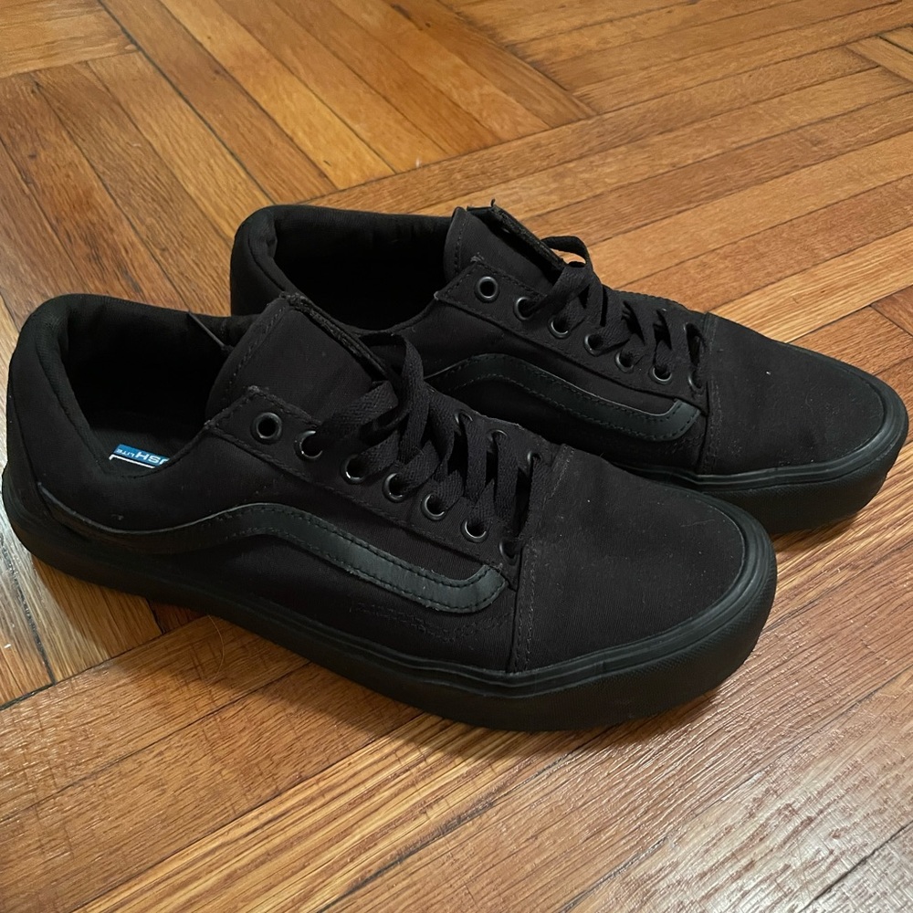 VANS sk8 low, Comfort Cush, Black, Mens 9.5, Skate Shoe